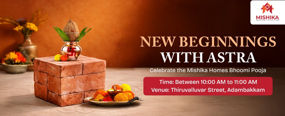 Mishika Homes Begins a New Journey with the Astra Bhoomi Pooja Ceremony